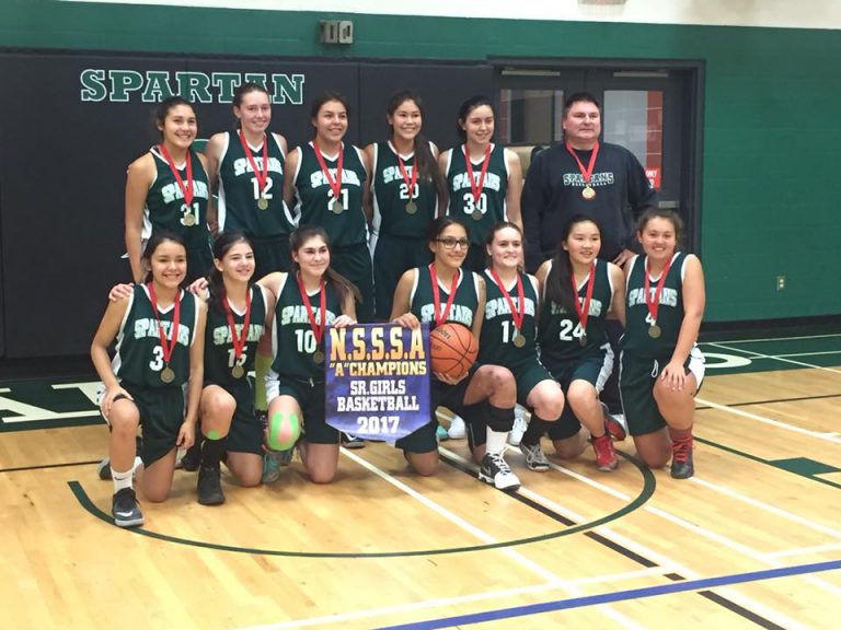 EHS Spartan Junior and Senior B-Ball Girls win NSSSA