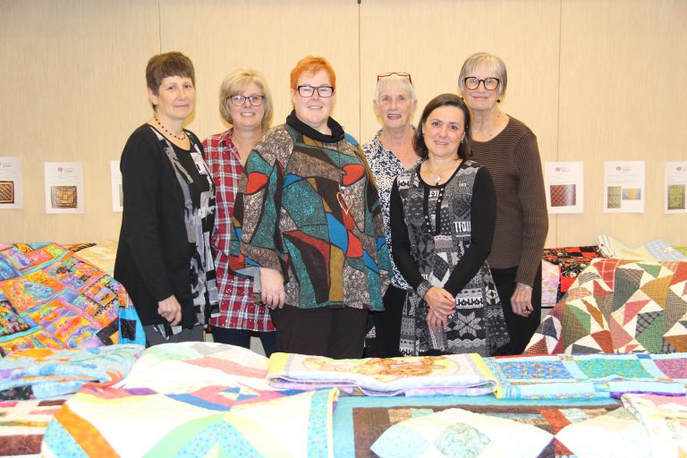 Quilting and charity work go together like needle and thread