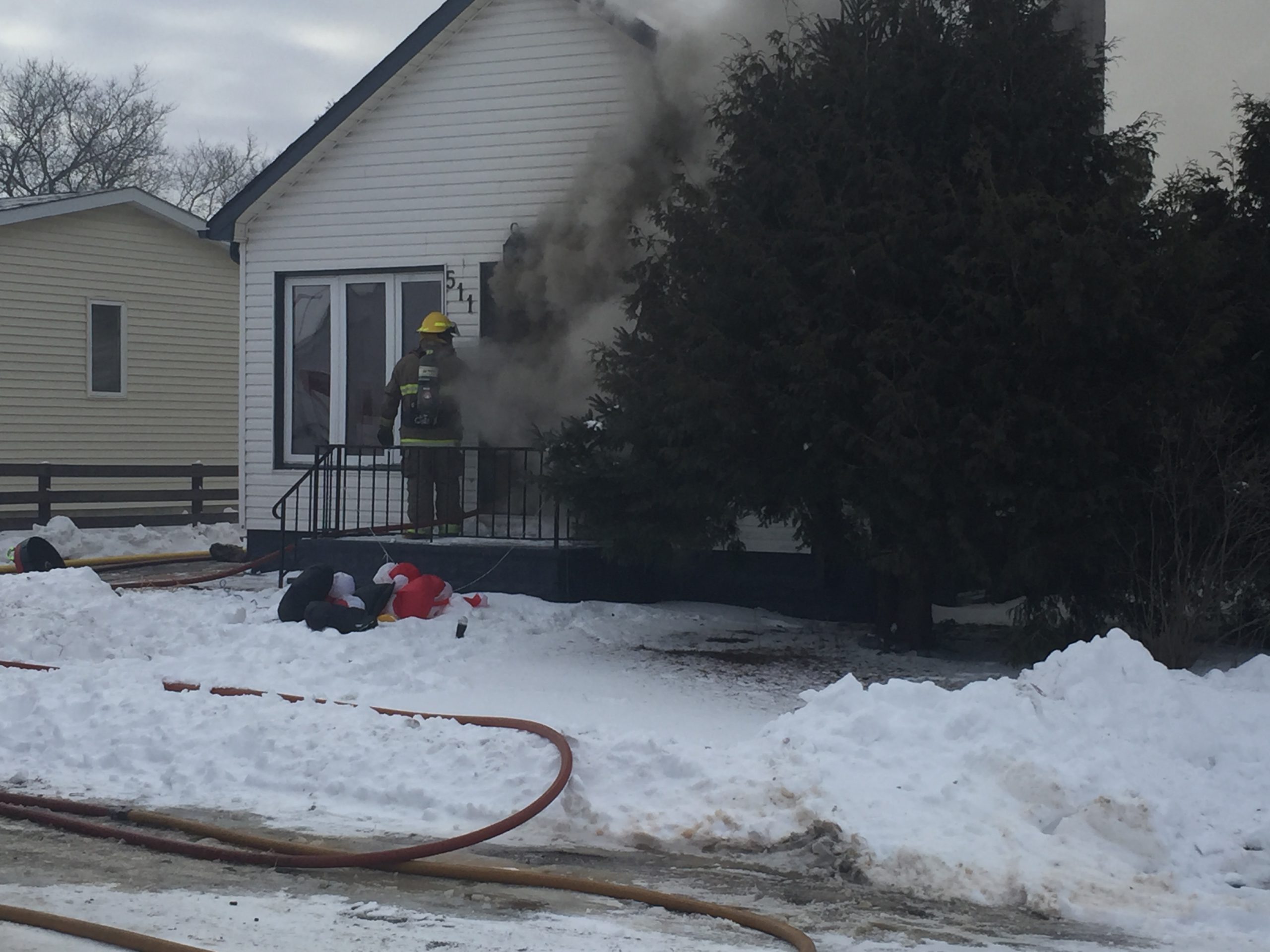 Fire destroys residence in Espanola - My Espanola Now