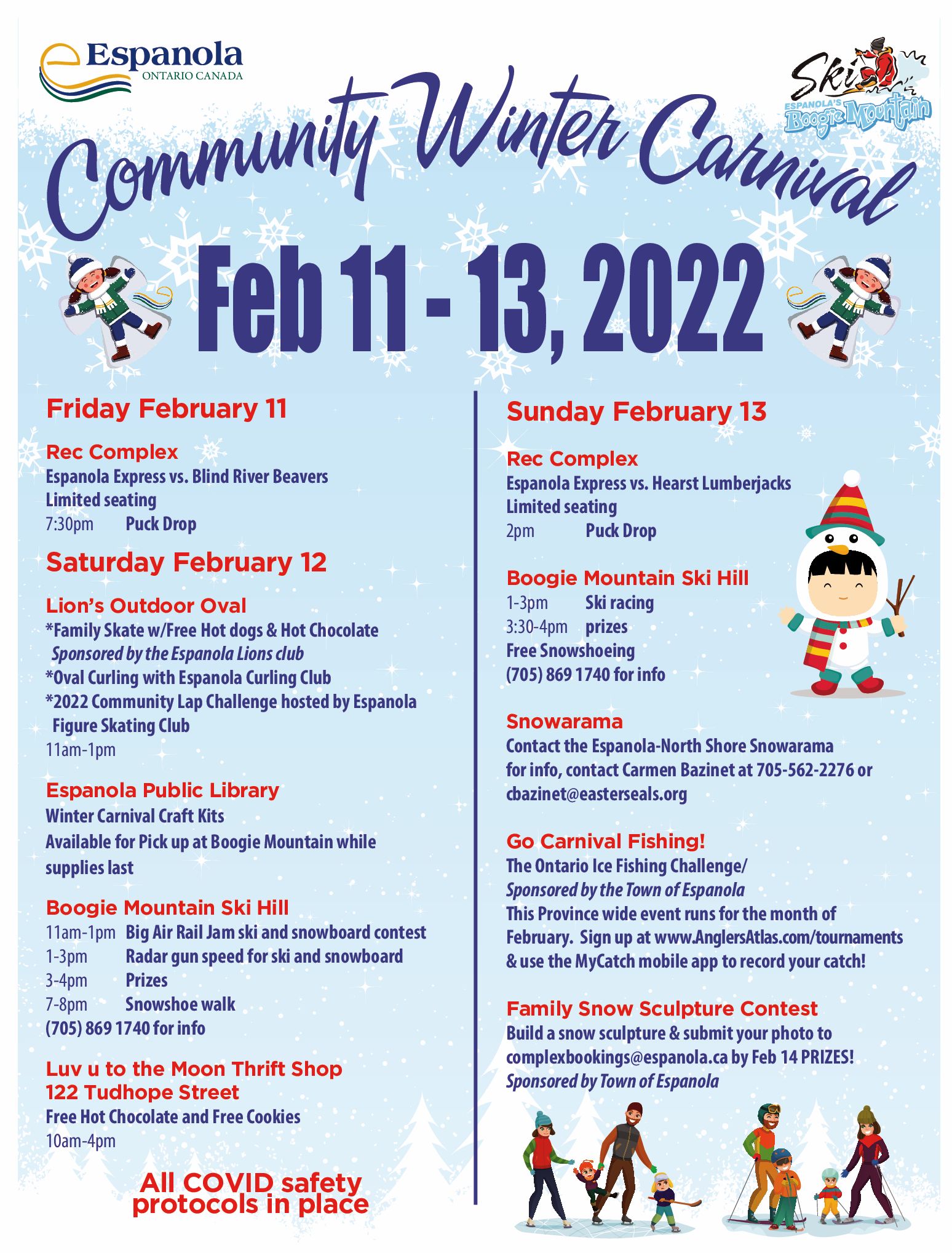 Espanola hosting Winter Carnival this weekend - My Espanola Now