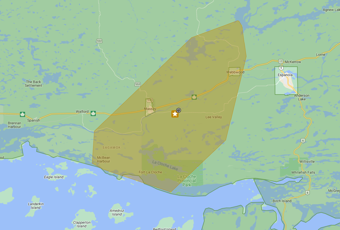 Hydro One outage in North Shore Corridor this weekend - My Espanola Now