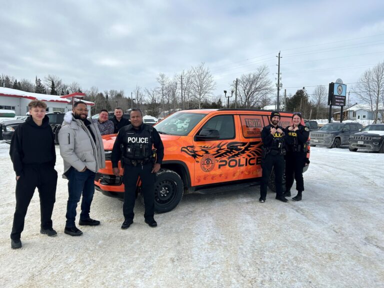 Wikwemikong Tribal Police Service introduces a new themed service vehicle