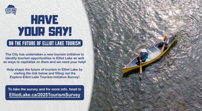 Take the Explore Elliot Lake Tourism Initiative Survey