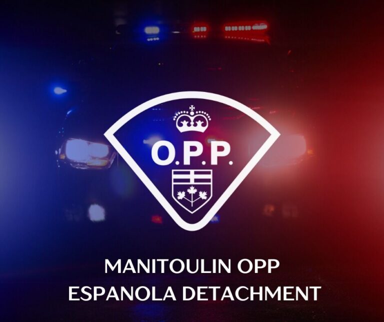 Suspected cocaine seized after police called to collision in Espanola